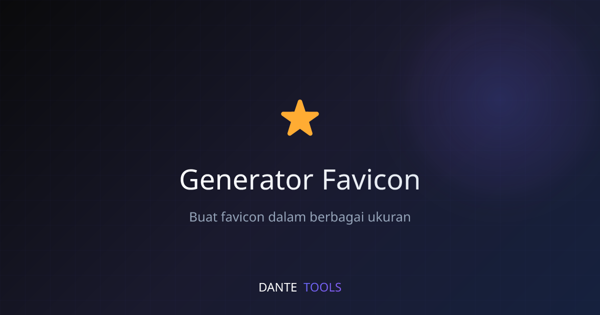 Generator Favicon - Dante Tools